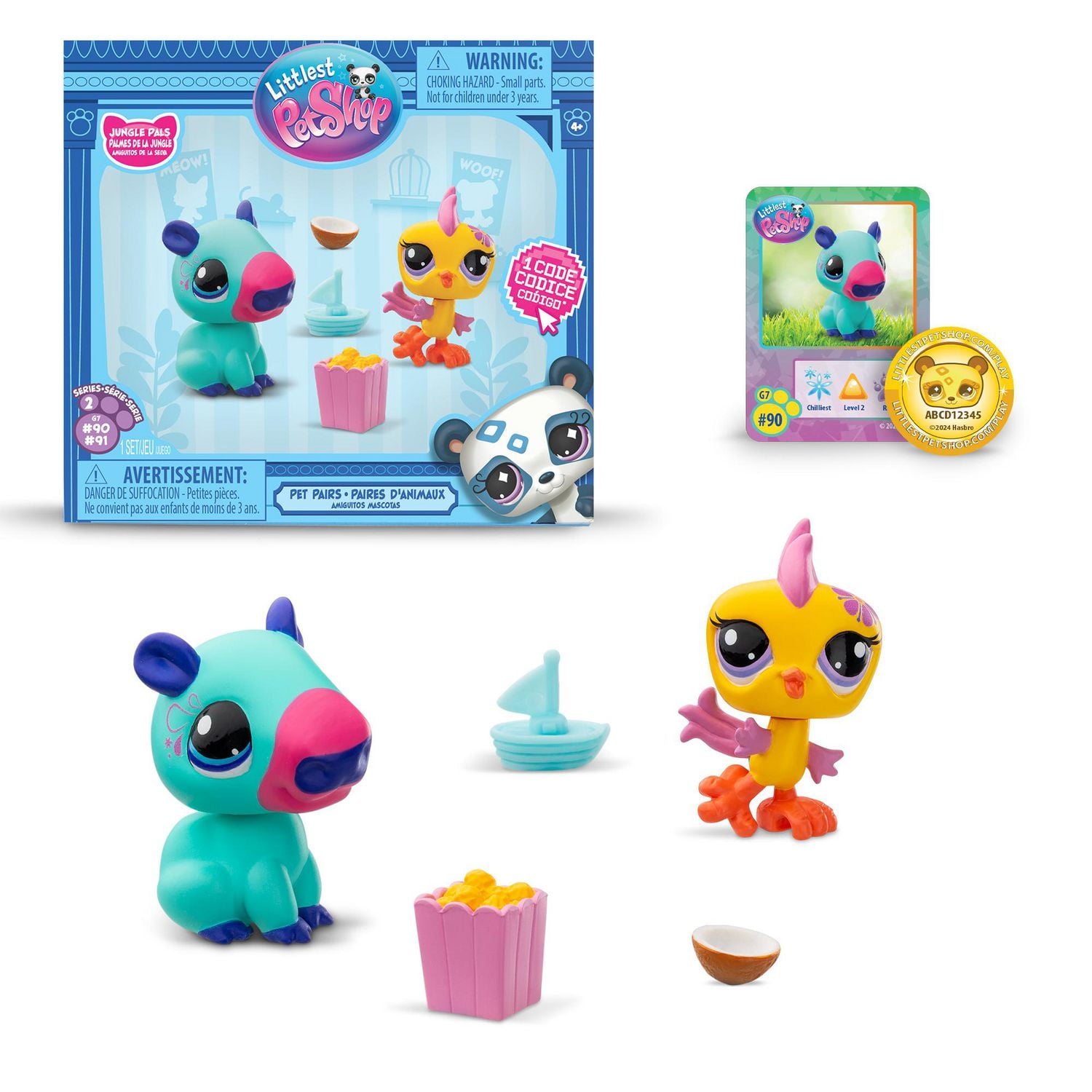 リトルミー Littlest Pet Shop - Pet pairs #90 and #91 – La Ribouldingue