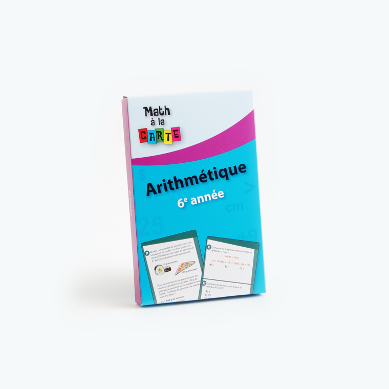 Math à la carte - Arithmétique (Fr)