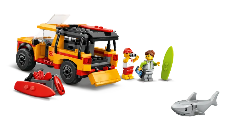 Lifeguard Beach Rescue Truck - City