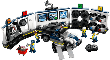 The police car customization garage - City