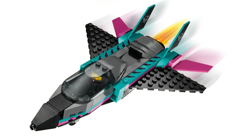 L’avion à réaction contre la voiture - City