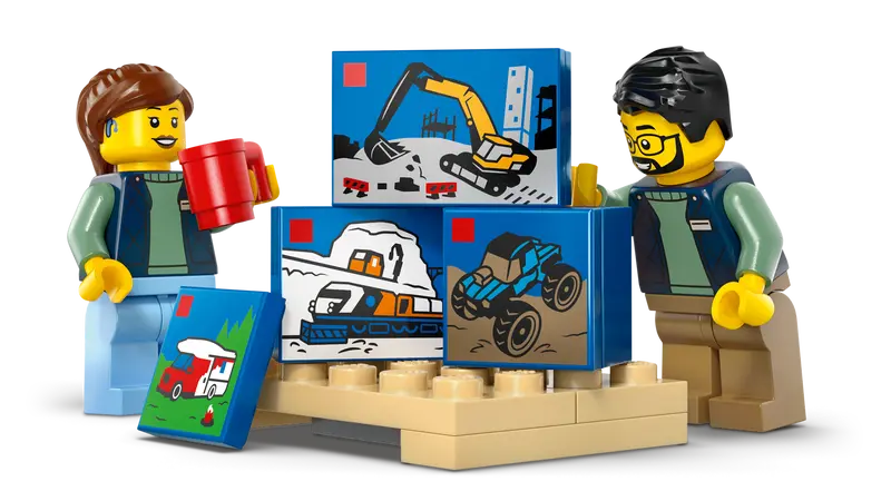 La fourgonnette LEGO® - City