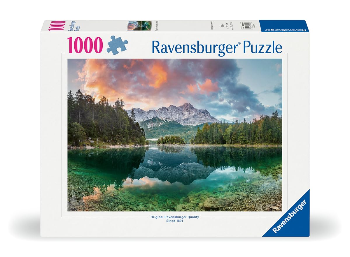 Lake Eibsee in Germany - 1000 pcs