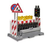 Accessoire kit de sécurité routière avec feu de circulation BRUDER
