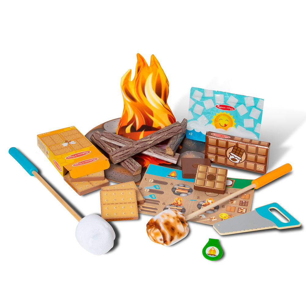 Ensemble de jeu S'mores camping