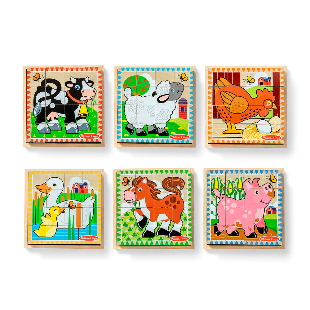 Puzzle cube - Farm - 16 pcs