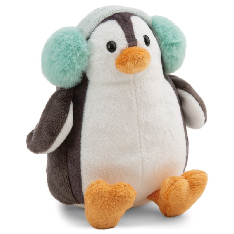 Pingouin en peluche assis