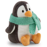 Pingouin en peluche assis