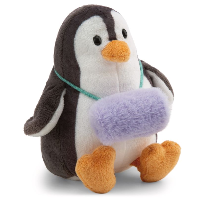 Pingouin en peluche assis