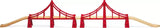 Double pont suspendu