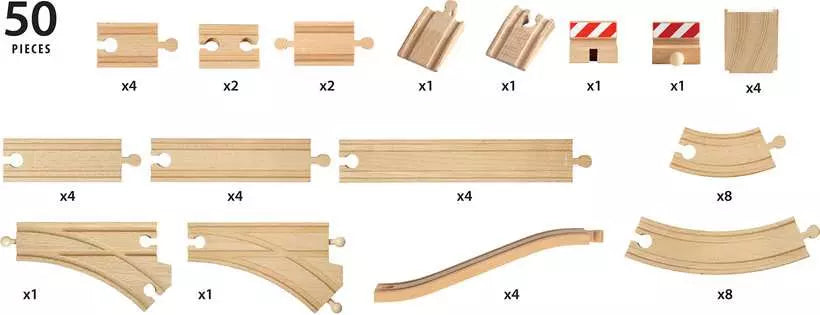 Ensemble de rails 50 mcx