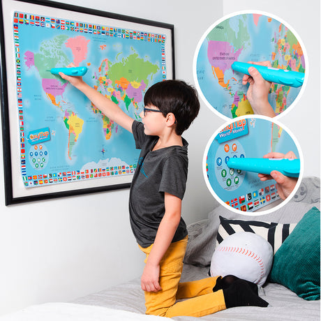 Interactive world map (Bil)