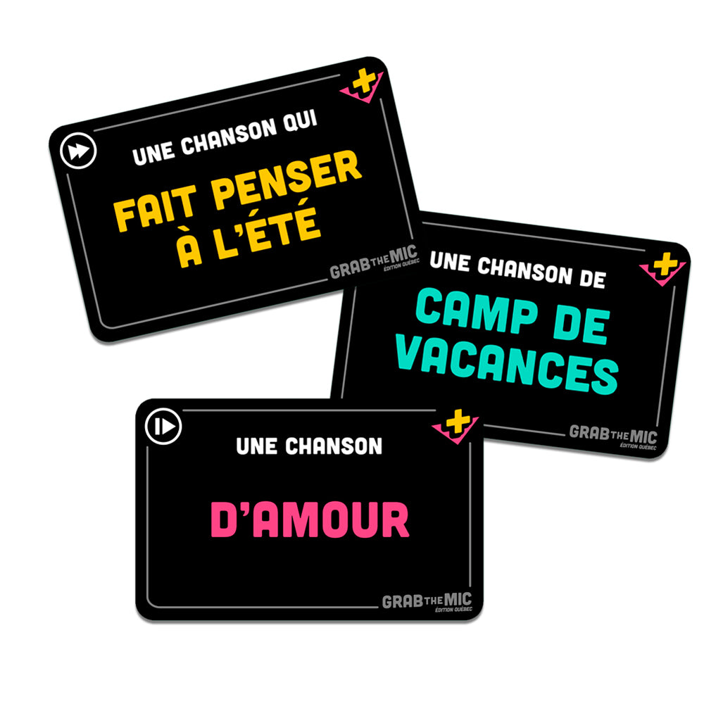 Grab the Mic : Édition Québec - Extension (Fr)