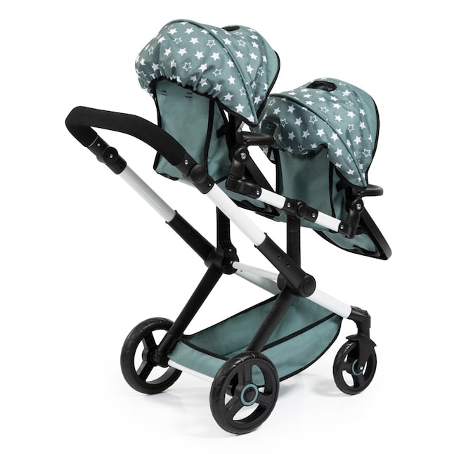 XEO - Double Doll Stroller - Teal