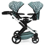 XEO - Double Doll Stroller - Teal