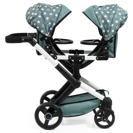 XEO - Double Doll Stroller - Teal