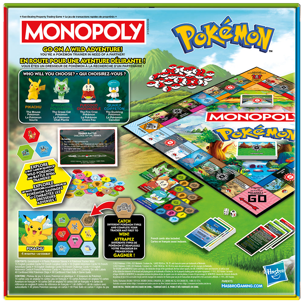Monopoly - Pokémon (Bil)