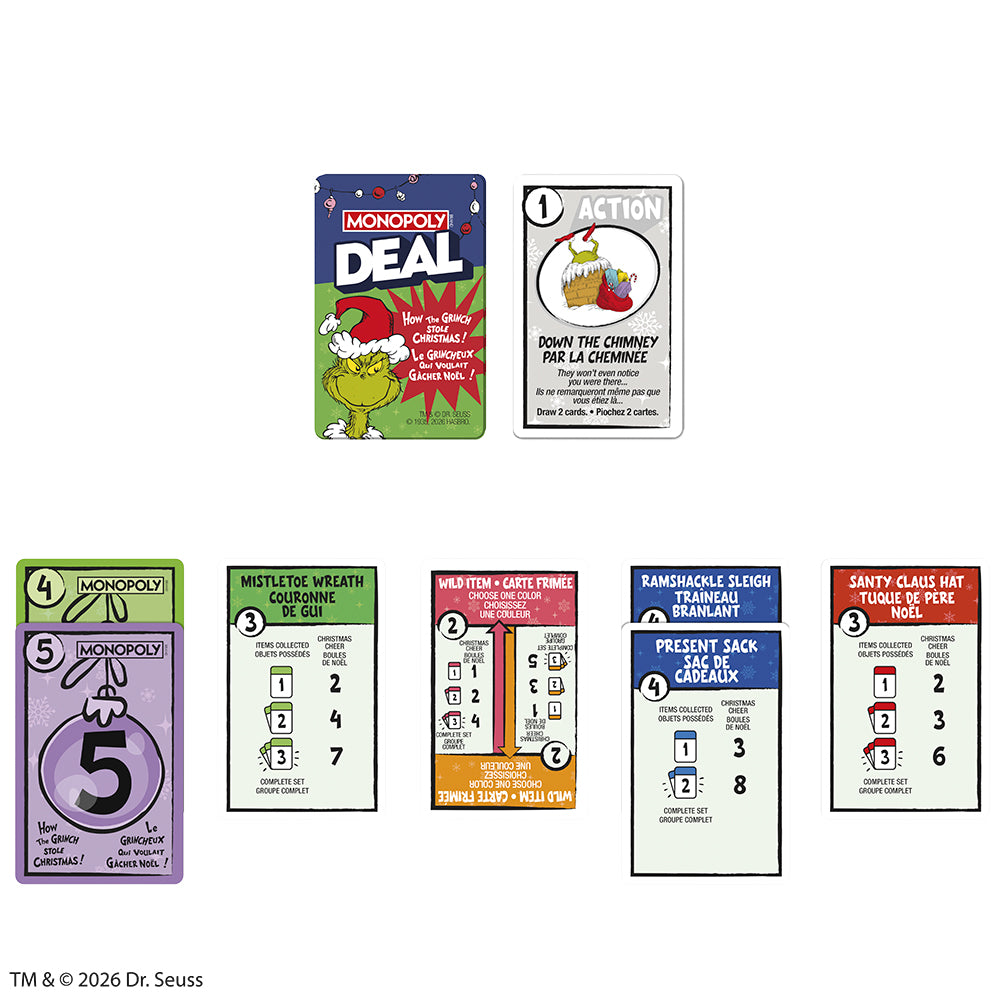 Monopoly Deal - Le Grincheux (Bil)