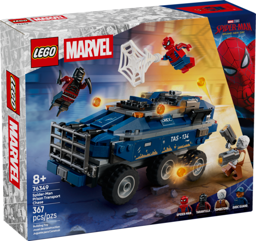 La poursuite du fourgon pénitentiaire de Spider-Man - Marvel