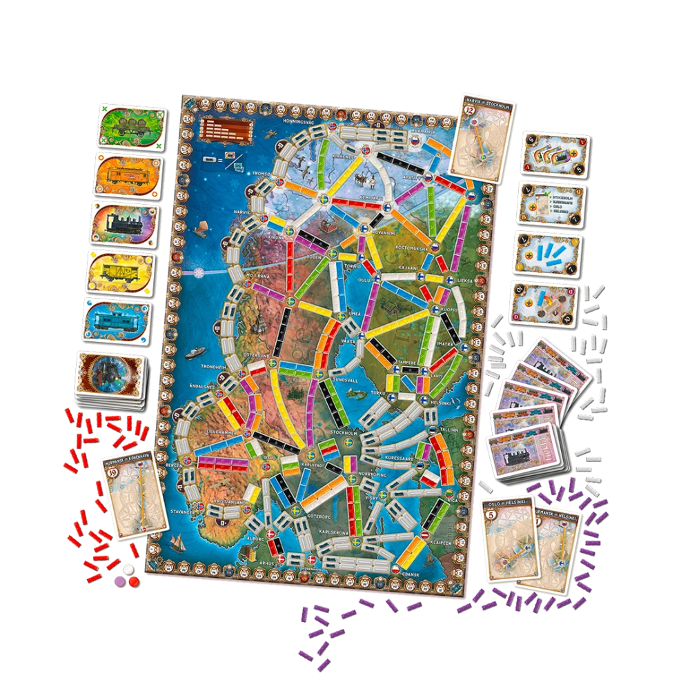 Ticket to Ride - Northern Lights (Ang)