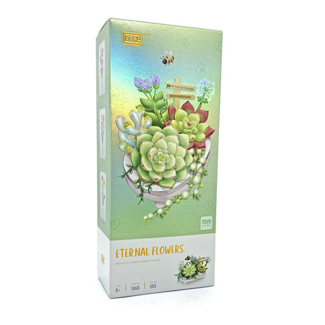 Potted Succulent Plants - LOZ Mini