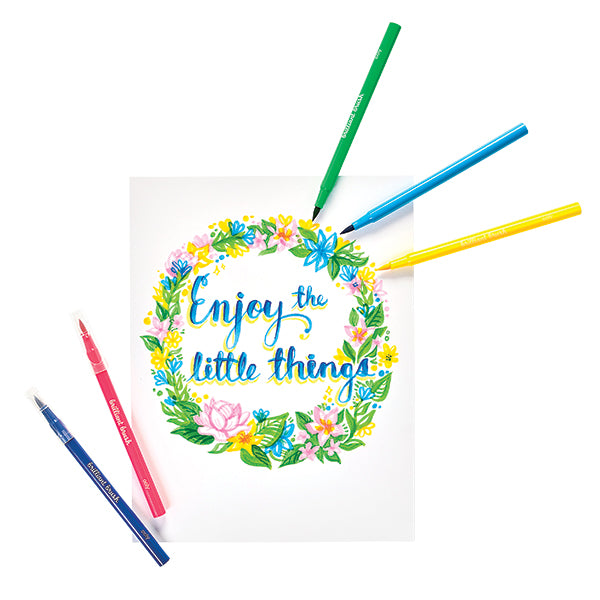 Brilliant Brush - Brush Markers (12)