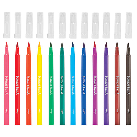 Brilliant Brush - Brush Markers (12)