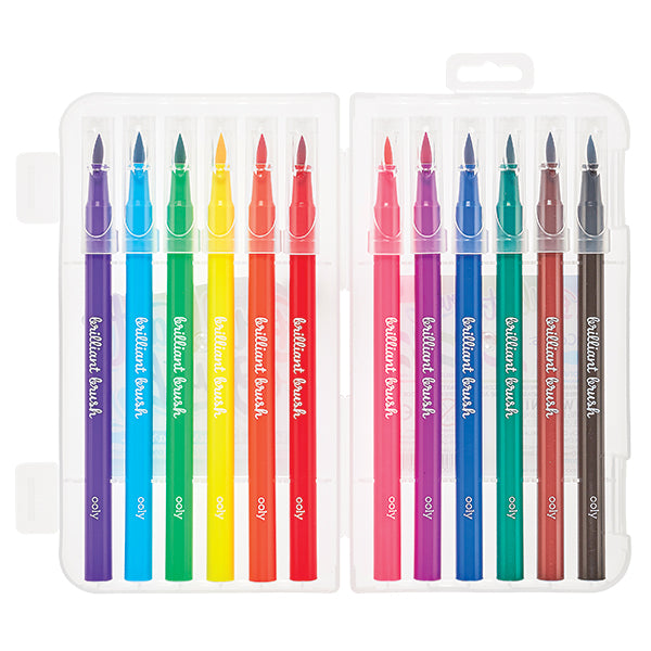 Brilliant Brush - Brush Markers (12)
