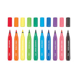 Big Bright Brush - Jumbo Brush Tip Washable Markers (10)