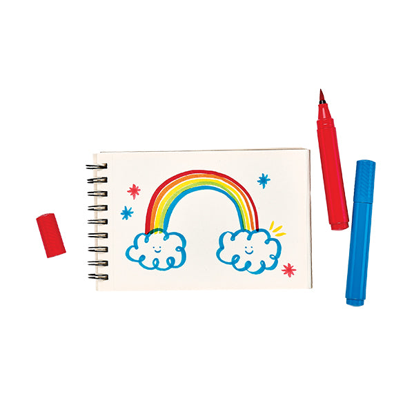 Big Bright Brush - Jumbo Brush Tip Washable Markers (10)