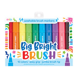 Big Bright Brush - Jumbo Brush Tip Washable Markers (10)