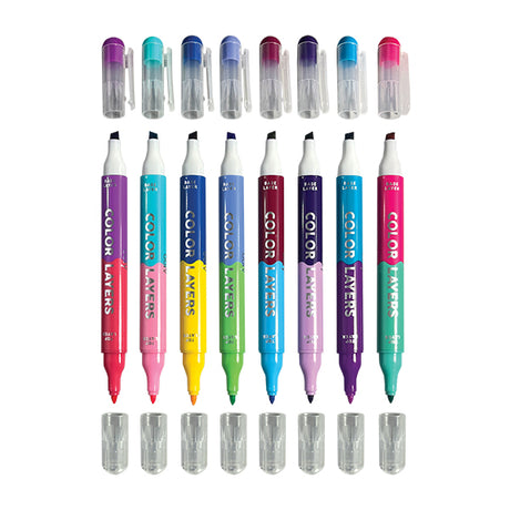 Color Layers - Double Ended Overlay Markers (8)