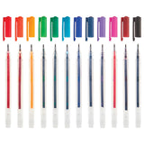 Color Luxe - Fine Tip Gel Pens (12)
