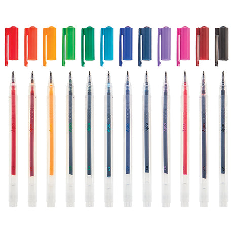 Color Luxe - Fine Tip Gel Pens (12)