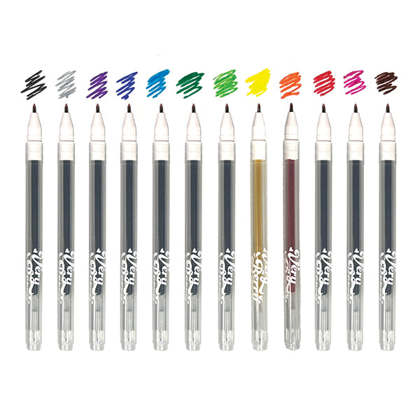 Very Berry - Stylos gel au parfum de fraise (12)