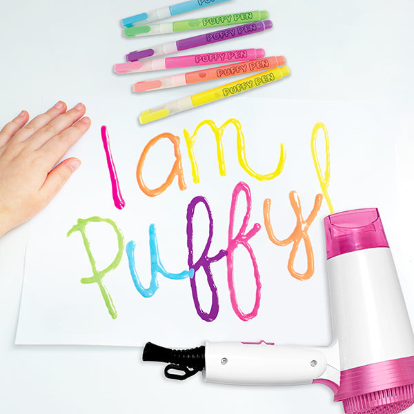 Magic Puffy Pens - Neon Colors (6)