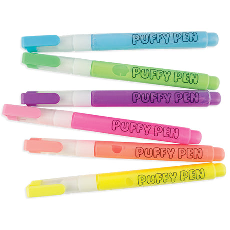 Magic Puffy Pens - Neon Colors (6)