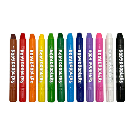 Body Doodlers - Face and Body Crayons (12)
