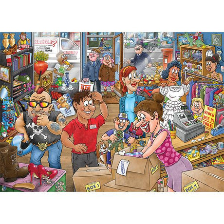 Un fisco embarrassant ! - Wasgij Mystery #29 - 1000 mcx