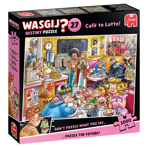 Café to latte! - Wasgij Destiny #27 - 1000 pcs