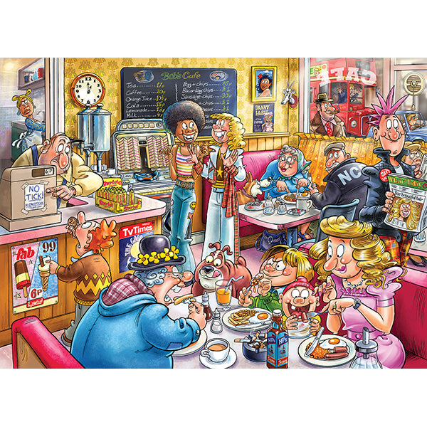 Café to latte! - Wasgij Destiny #27 - 1000 pcs