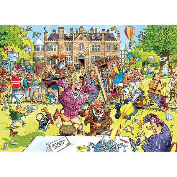 La chasse aux antiquités - Wasgij Original #10 - 1000 mcx