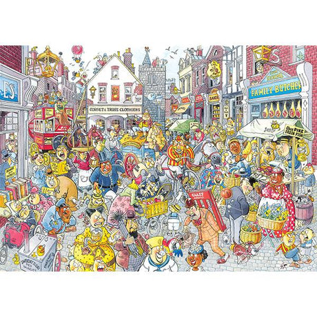High Street Hassle - Wasgij Destiny #10 - 1000 pcs