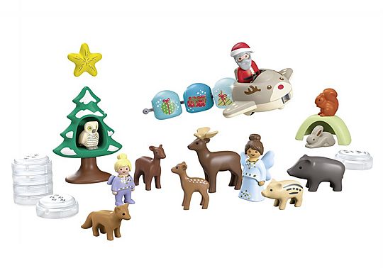 Calendrier de l'Avent - Junior - Père Noël et animaux de la forêt
