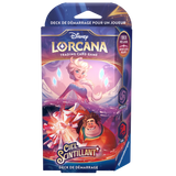 Disney Lorcana #5: Ciel Scintillant - Starter Deck - Ruby and Amethyst (Fr)