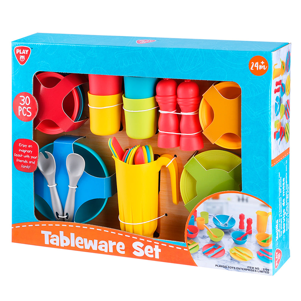 Play - Ensemble de vaisselle 30 pièces