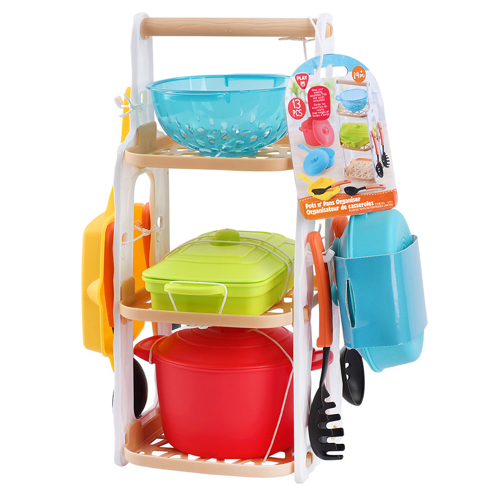 Play - Pots and Pans Organizer 13 pcs