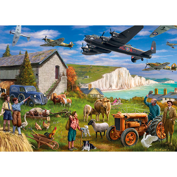 Flight Over Dover - 1000 pcs