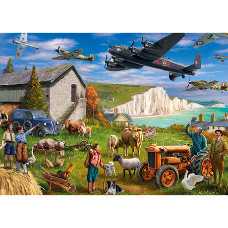 Flight Over Dover - 1000 pcs
