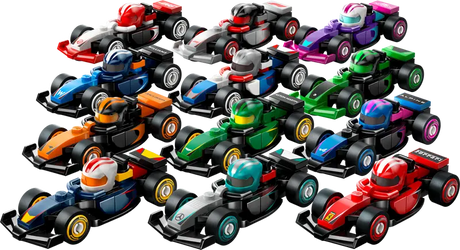 F1 Racing Cars - Mini Figures